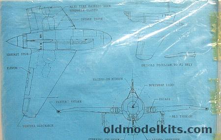 Execuform 1/72 Northrop XP-56 plastic model kit